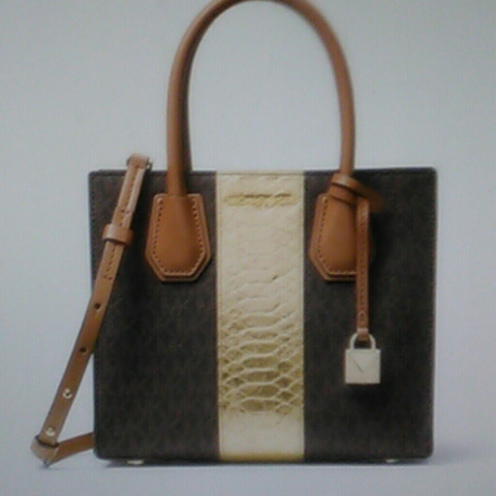 Michael Kors Leather Logo Crossbody